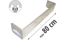 NetYou V - spatola dentata regolabile per un'applicazione uniforme e rapida della colla sul pavimento, larghezza massima 80 cm