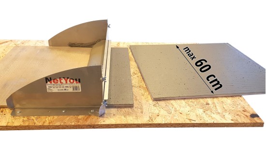 NetYou II 600 - Un appareil pour une application uniforme et rapide de la colle sur les carreaux de céramique