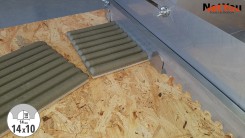 NetYou II 600 - Un dispositivo per l'applicazione uniforme e rapida della colla su piastrelle di ceramica