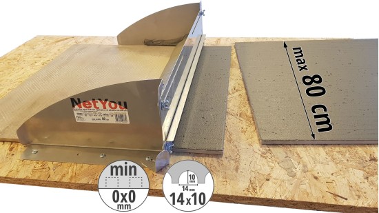 NetYou II 800 – Устройство для быстрого и равномерного нанесения клея на керамическую плитку.