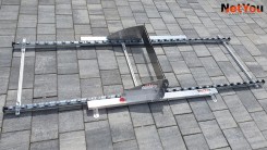 Набір для швидкого і рівномірного нанесення клею на керамічну плитку, максимальна ширина 60 см