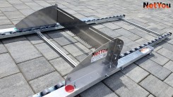 Conjunto para aplicação rápida e uniforme de cola em ladrilhos cerâmicos, largura máx. 60 cm