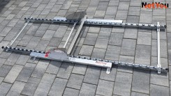 Zestaw do szybkiego i równego nakładania kleju na płytki ceramiczne maks. szerokość 60 cm