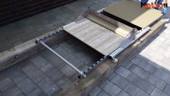 Zestaw do szybkiego i równego nakładania kleju na płytki ceramiczne maks. szerokość 60 cm