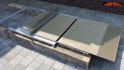 Zestaw do szybkiego i równego nakładania kleju na płytki ceramiczne maks. szerokość 60 cm