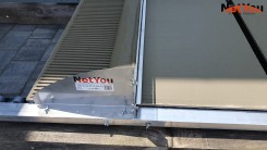 Set per l'applicazione rapida e uniforme della colla su piastrelle ceramiche, larghezza massima 80 cm