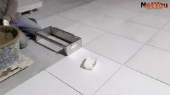 NetYou III - urządzenie do szybkiego i równego nakładania kleju na posadzkę