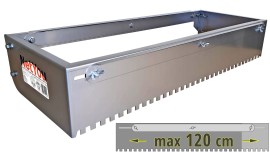 Urządzenie do szybkiego i równego nakładania kleju na posadzkę