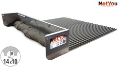 NetYou V – verstellbare Zahnkelle für gleichmäßiges und schnelles Auftragen von Leim auf den Boden, max. Breite 80 cm