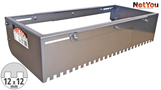 NetYou III – ein Gerät zum schnellen und gleichmäßigen Auftragen von Kleber auf den Boden