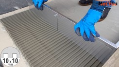 NetYou IV – Verstellbare Zahnkelle für schnelles und gleichmäßiges Auftragen von Kleber auf den Boden