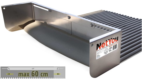 NetYou IV - Truelle crantée réglable pour une application rapide et homogène de la colle sur le sol