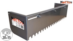 NetYou V - Paca zębata regulowana do równego i szybkiego nakładania kleju na posadzkę szerokość maks. 80 cm