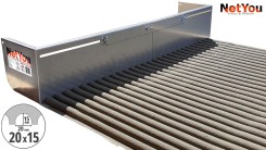 NetYou V - Adjustable notched trowel for even and quick application of glue on the floor, max width 80 cm