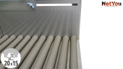 NetYou I - Device for fast and equal application of adhesive on the floor