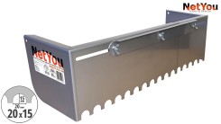 NetYou IV - Adjustable notched trowel for fast and equal application of adhesive on the floor