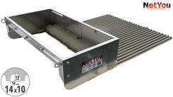 NetYou I - Device for fast and equal application of adhesive on the floor