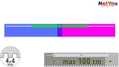 NetYou VII - un dispositivo per l'applicazione rapida e uniforme della colla sul pavimento