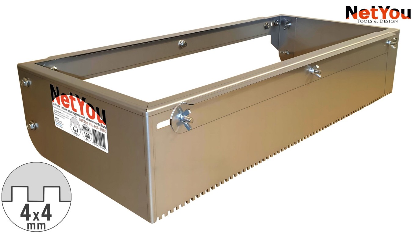 NetYou VII – устройство для быстрого и равномерного нанесения клея на пол