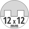 12x12 mm