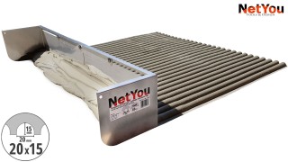 NetYou V 20x15-800. Device for fast and equal application of adhesive on the floor.