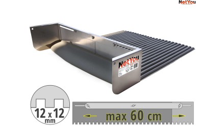 NetYou IV 12x12-600. Gerät für Fliesenleger zum schnellen und gleichmäßigen Auftragen von Kleber auf den Boden