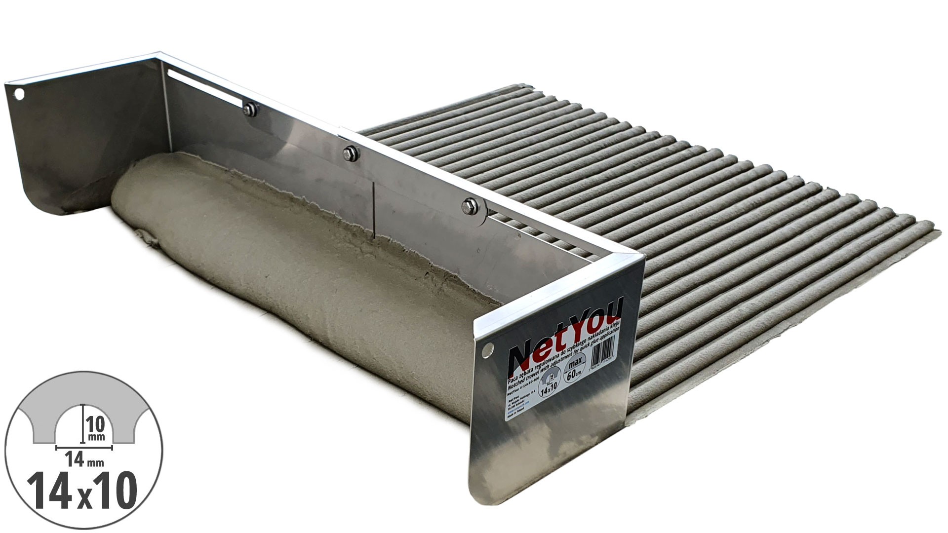 أدوات Tiler قيد التشغيل - NetYou IV 14x10-600