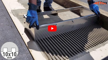 Werkzeuge für Fliesenleger im Einsatz – NetYou III 10x10-800. Wie funktioniert es?